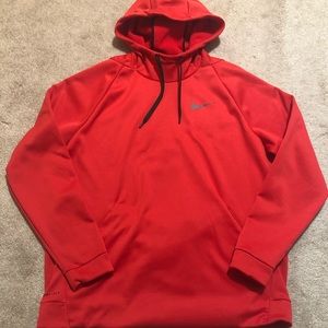 Nike Dri Fit University Red Training Hoodie - XL